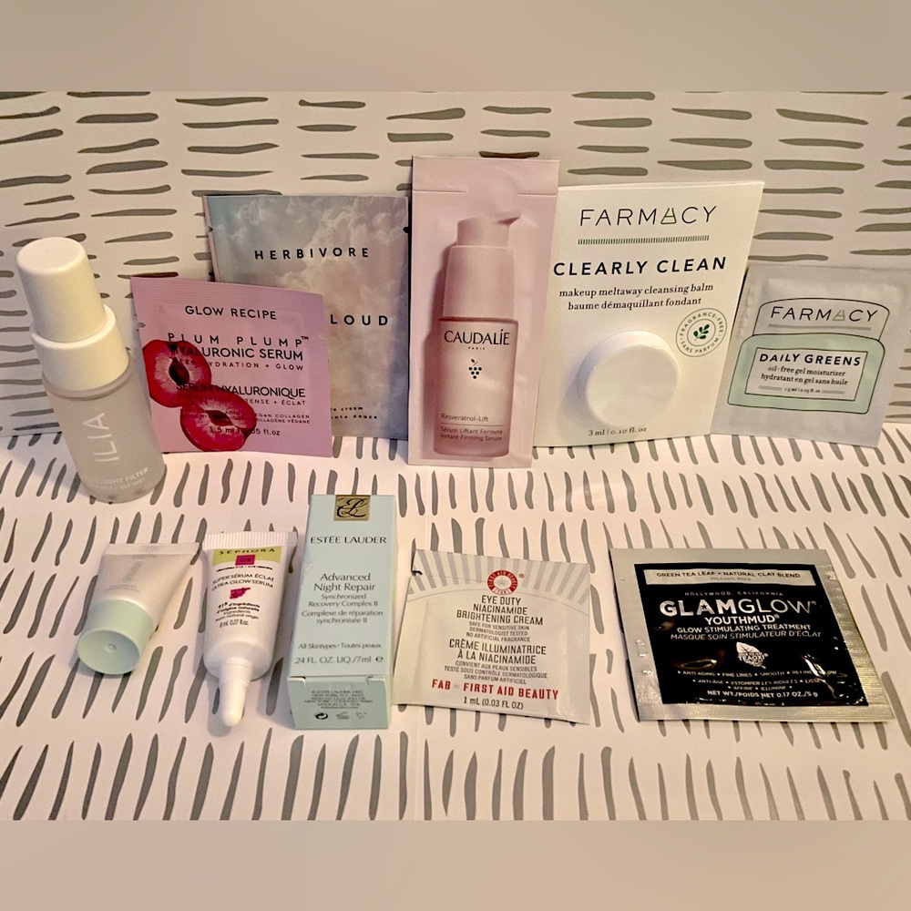 Beauty Skincare Bundle- Sample & Deluxe Sizes (11)
